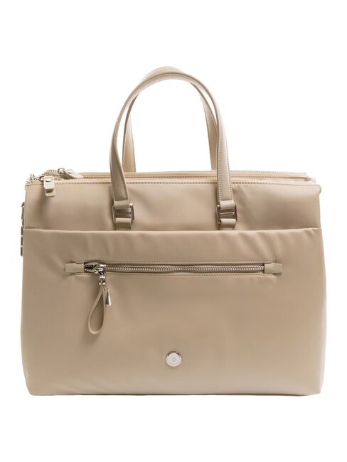 SAMSONITE KARISSA EVO  Handbag, with shoulder strap, 14.1" PC holder STONE - Work Briefcases