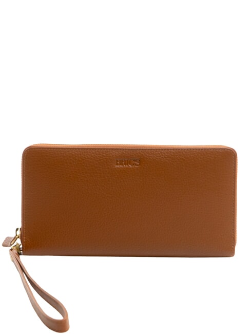 BRIC’S MARMOLADA Zip-around leather wallet tobacco - Women’s Wallets