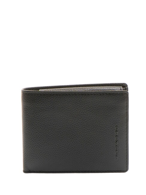 PIQUADRO wallet X1 line; leather Black - Men’s Wallets