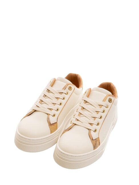 ALVIERO MARTINI PRIMA CLASSE GEO Sneakers White / Geo Beige - Women’s shoes