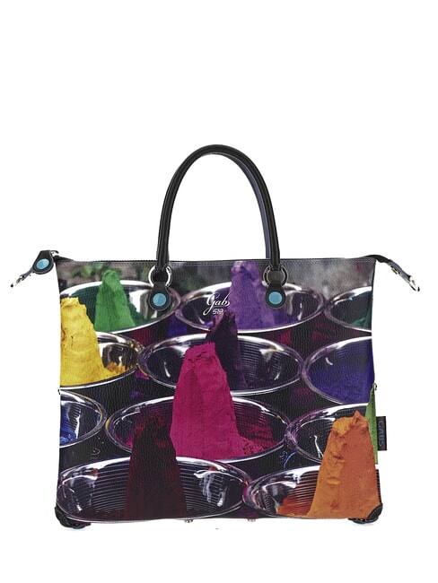 GABS G3 PLUS MEDIUM Transformable flat shopping bag Indian colors - Women’s Bags