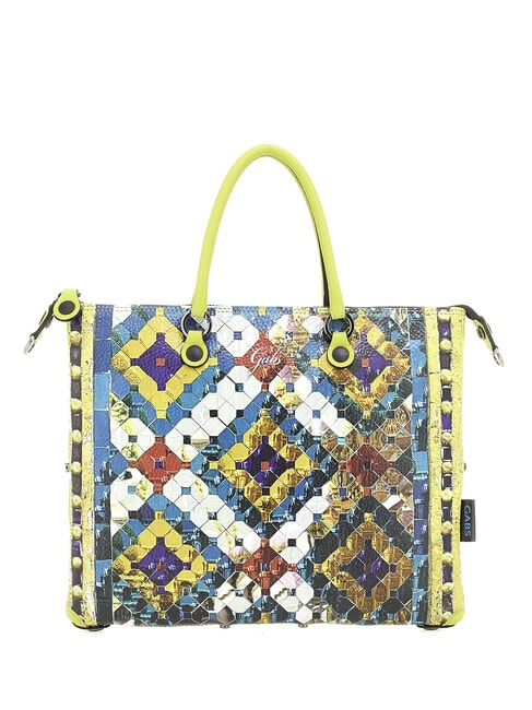 GABS G3 PLUS MEDIUM MULTICOLOR Transformable flat shopping bag diamond sequins - Women’s Bags