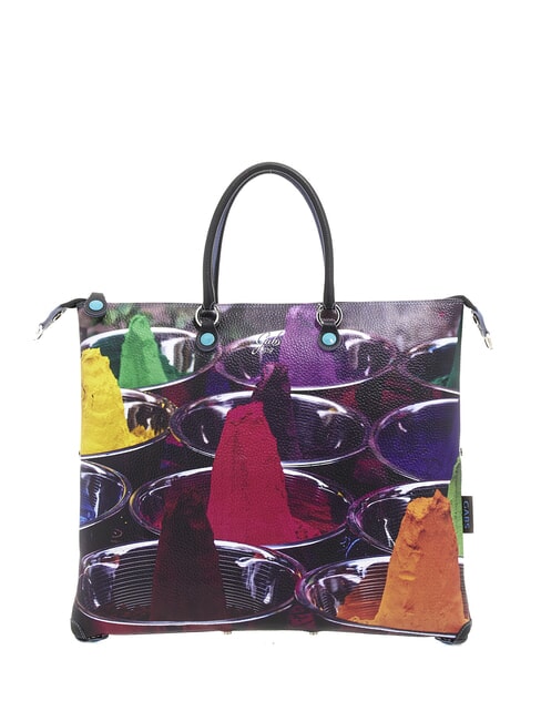 GABS G3 PLUS LARGE Transformable flat shopping bag Indian colors - Women’s Bags