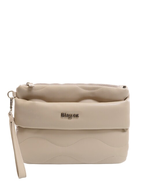 BLAUER WAVES Clutch bag with cuff beige - Women’s Bags