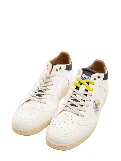 BLAUER MURRAY Sneakers white/lime - Men’s shoes