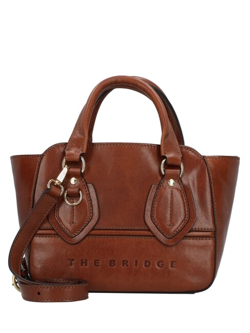 THE BRIDGE DAPHNE Mini Shopper bag with shoulder strap BROWN - Women’s Bags
