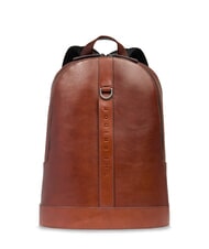 THE BRIDGE GIACOMO Leather laptop backpack Brown / Ruthenium - Laptop backpacks - 1