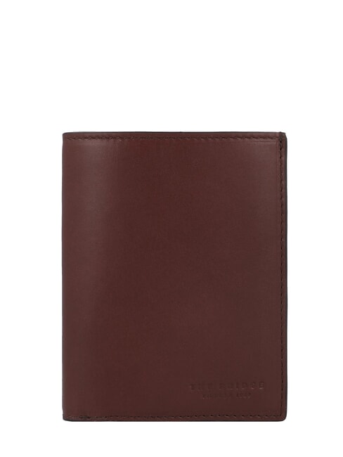 THE BRIDGE ALBERTO Men's Leather Wallet Brown / Palladium - Men’s Wallets