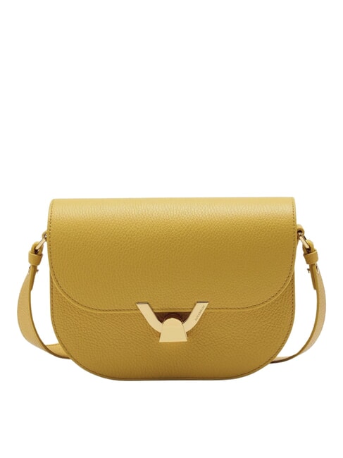 COCCINELLE DEW Hammered leather shoulder bag sunny - Women’s Bags