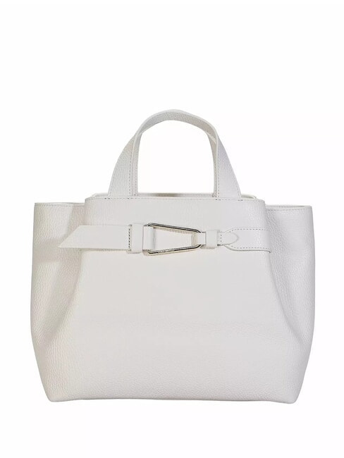 COCCINELLE MALORY Hand shopper, with shoulder strap white - Women’s Bags