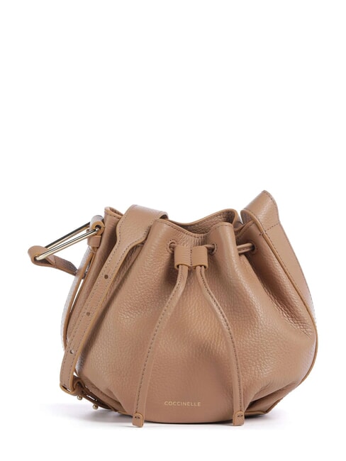 COCCINELLE MALORY  Mini Leather Bucket skin - Women’s Bags