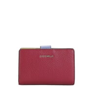 COCCINELLE METALLIC TRICOLOR Leather wallet - Women’s Wallets