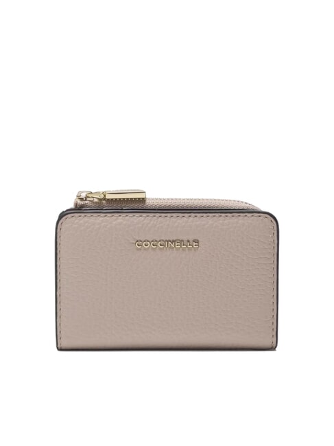 COCCINELLE METALLIC TRICOLOR Leather wallet noir - Women’s Wallets