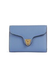 COCCINELLE BEAT SOFT Medium hammered leather wallet - Women’s Wallets