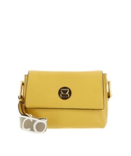 COCCINELLE LIYA SIGNATURE Hammered leather shoulder bag sunny - Women’s Bags - 1