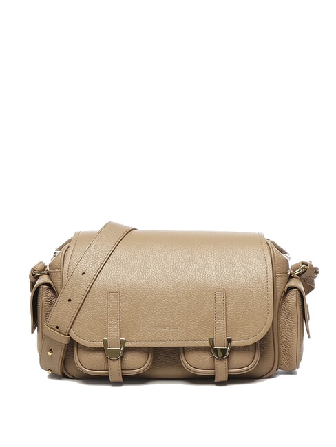 COCCINELLE CAMPUS Hammered leather shoulder bag skin - Women’s Bags