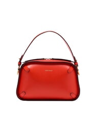 COCCINELLE MALETA CALF COC Leather shoulder bag with shoulder strap gazpacho - Women’s Bags - 1
