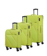 AMERICAN TOURISTER SUN BREAK Set of 3 trolleys: cabin+medium, large exp - Trolley Set