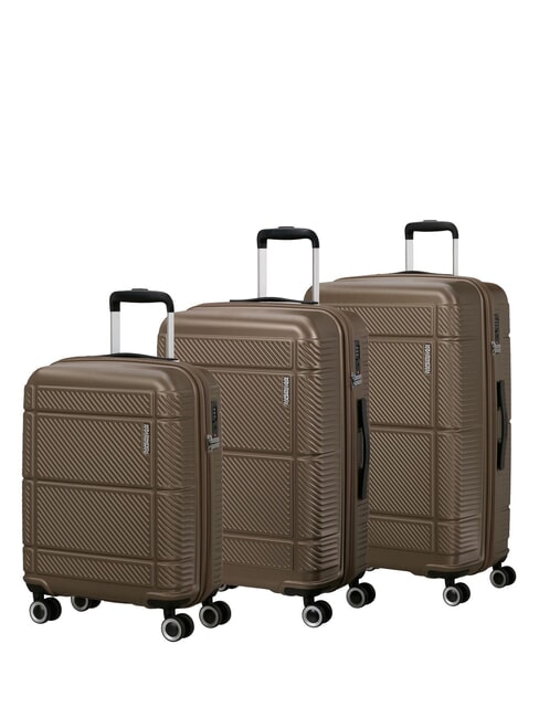 AMERICAN TOURISTER SPEEDPLAY Set of 3 trolleys: cabin, medium, large pearl - Trolley Set