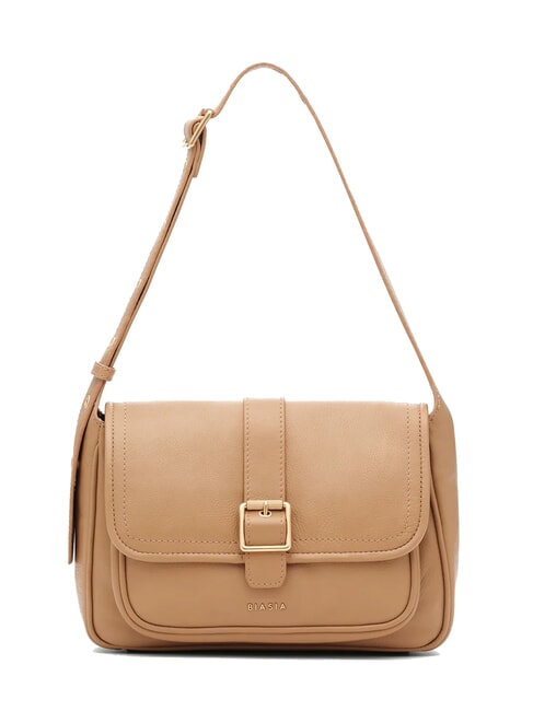BIASIA FACTOR Leather shoulder bag camel - Women’s Bags