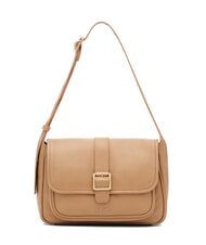 FRANCESCO BIASIA FACTOR Leather shoulder bag camel - Women’s Bags - 1