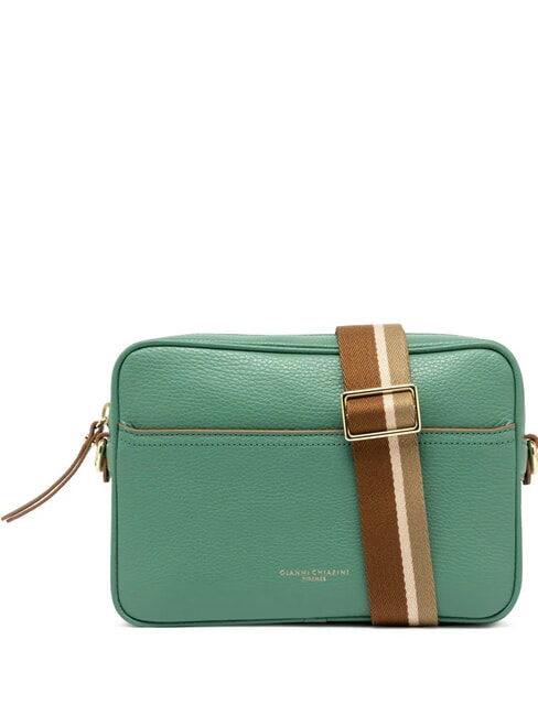 GIANNI CHIARINI NINA Leather camera case bag mint - Women’s Bags
