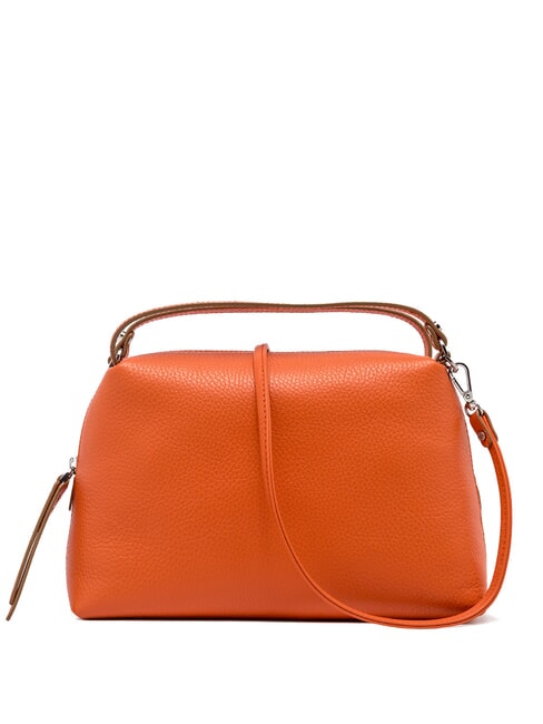GIANNI CHIARINI ALIFA Leather bag with shoulder strap coral - Women’s Bags