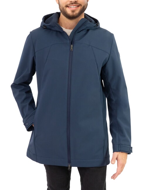 COLMAR MODERNITY Autumn jacket with hood navy blue - Men's Jackets