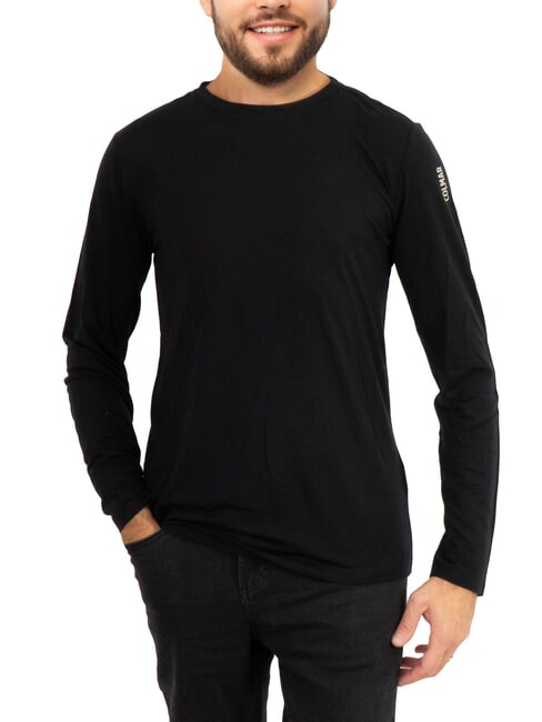 COLMAR SCI FRONTIER Long-sleeved crew neck thermal T-shirt black - T-shirt