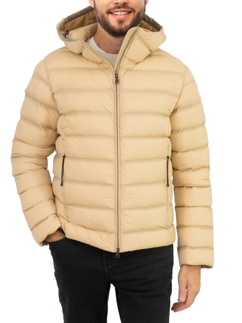 COLMAR MINIMAL Down jacket with hood arizona-coffeecream - Men's down jackets