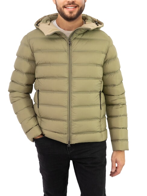 COLMAR MINIMAL Down jacket with hood muddy-arizona - Men's down jackets
