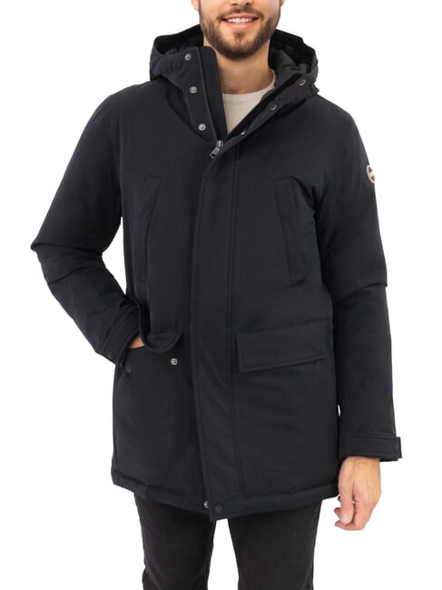 COLMAR ENDURANCE Down jacket with hood black - Men's down jackets