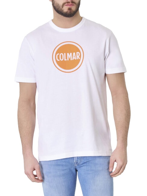 COLMAR FRIDA Cotton T-Shirt white/tropical - T-shirt