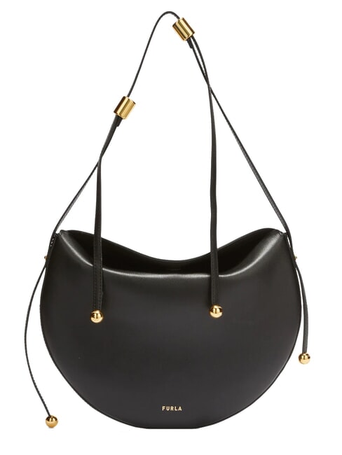FURLA MOONSTONE  Shoulder bag, leather Black - Women’s Bags