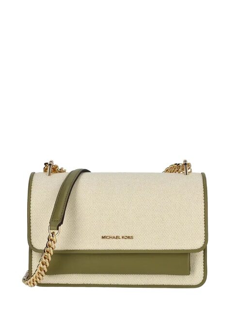 MICHAEL KORS CLAIRE Shoulder bag / crossbody bag green safari - Women’s Bags