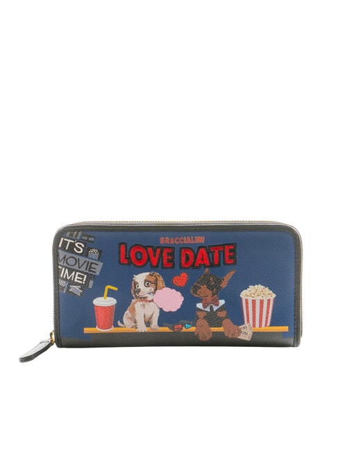 BRACCIALINI ALLROUND LOVE DATE Large zip-around wallet multi - Women’s Wallets