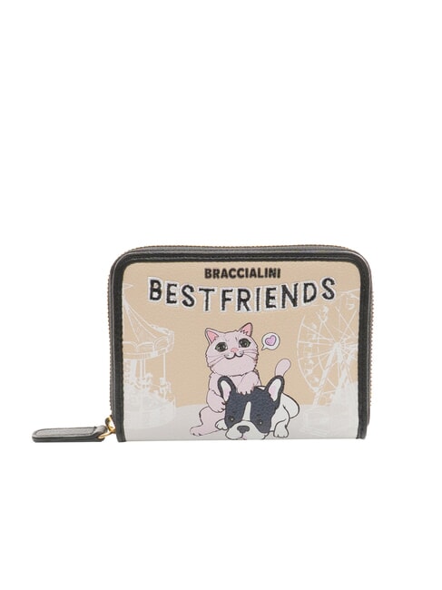 BRACCIALINI ALLROUND BEST FRIENDS Compact zip-around wallet multi - Women’s Wallets