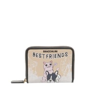 BRACCIALINI ALLROUND BEST FRIENDS Compact zip-around wallet - Women’s Wallets