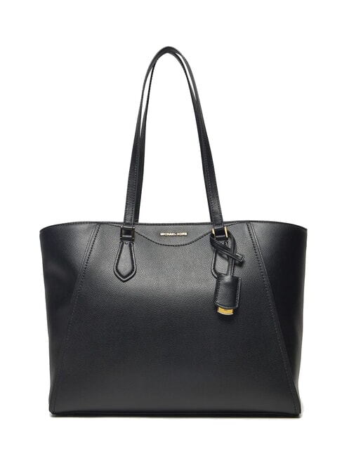 MICHAEL KORS TARYN Leather shoulder shopping bag black - Women’s Bags