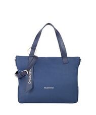 MARIO VALENTINO PEONIES RE Shoulder shopping bag with shoulder strap blue - Women’s Bags - 1