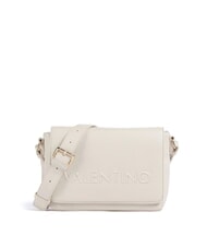 MARIO VALENTINO RISED RE Shoulder bag with flap ecru - Women’s Bags - 1