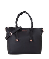 MARIO VALENTINO SCARLETT RE Shoulder bag with braided handles black - Women’s Bags - 1