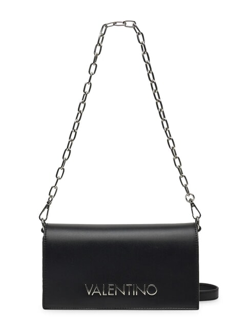 MARIO VALENTINO STEFANY Dual-function bag with flap black - Women’s Bags