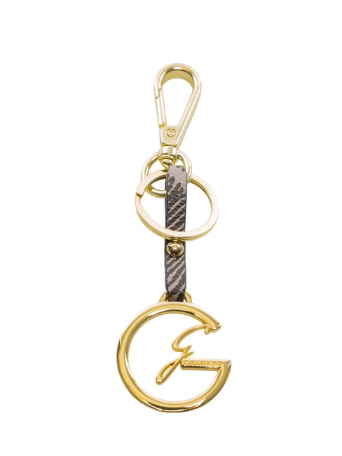 GATTINONI PLANETARIUM Logo keychain monochromatic lt grey - Key holders