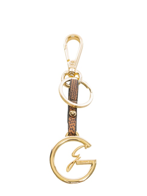 GATTINONI PLANETARIUM Logo keychain monochromatic tan - Key holders