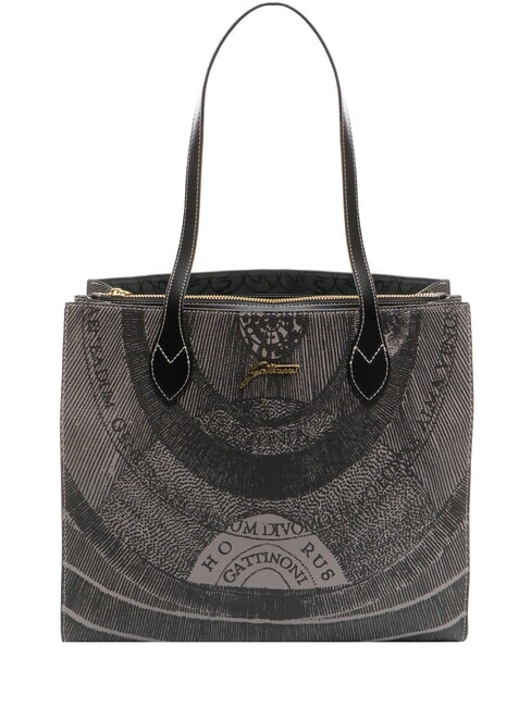 GATTINONI PLANETARIUM Shoulder Tote Bag monochrom lt grey/black - Women’s Bags