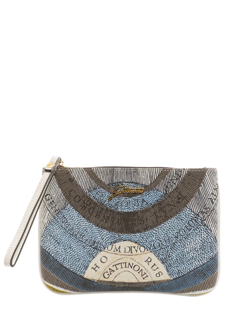 GATTINONI PLANETARIUM Clutch with cuff moon/white - Women’s Bags