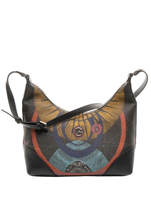 GATTINONI PLANETARIUM Shoulder bag planet.black print - Women’s Bags
