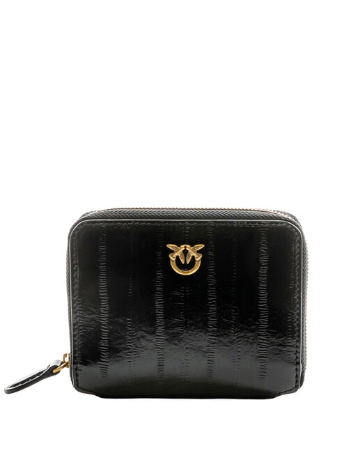 PINKO TAYLOR ZIP  black-antique gold - Women’s Wallets