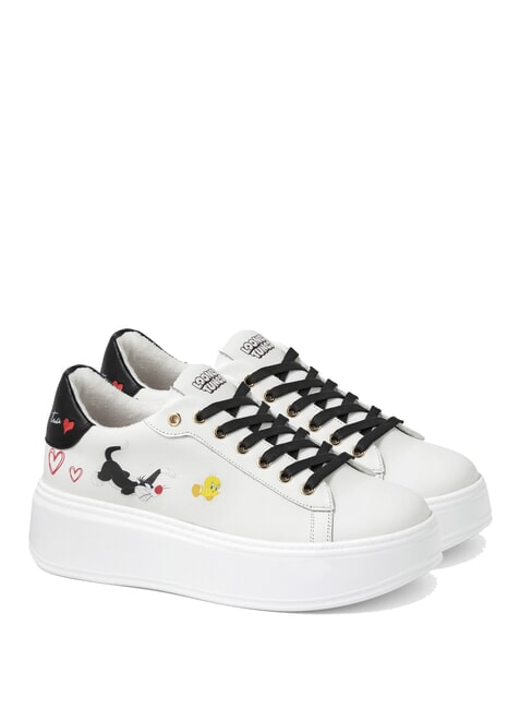 BRACCIALINI LOONEY TUNES TWEETY&SILVESTRO Platform sneakers multi - Women’s shoes